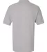 Jerzees 443M Easy Care Double Mesh Ringspun Pique  Athletic Heather back view