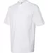 Jerzees 443M Easy Care Double Mesh Ringspun Pique  White side view