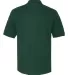 Jerzees 443M Easy Care Double Mesh Ringspun Pique  Forest Green back view
