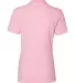 Jerzees 443W Women's Easy Care Double Mesh Ringspu Classic Pink back view