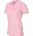 Jerzees 443W Women's Easy Care Double Mesh Ringspu Classic Pink side view