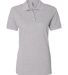 Jerzees 443W Women's Easy Care Double Mesh Ringspu in Athletic heather