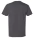 Jerzees 460R Dri-Power® Ringspun T-Shirt Charcoal Heather back view