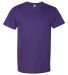 Jerzees 460R Dri-Power® Ringspun T-Shirt Deep Purple front view