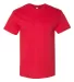 Jerzees 460R Dri-Power® Ringspun T-Shirt True Red front view