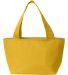 Liberty Bags 8808 Simple and Cool Cooler in Bright yellow back view
