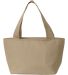 Liberty Bags 8808 Simple and Cool Cooler in Light tan back view