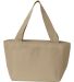Liberty Bags 8808 Simple and Cool Cooler in Light tan front view