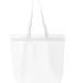 Liberty Bags 8802 Melody Large Tote in White back view