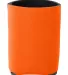 Liberty Bags FT001 Insulated Can Cozy in Orange back view