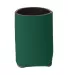 Liberty Bags FT001 Insulated Can Cozy in Forest green front view
