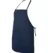Liberty Bags 5502 Adjustable Neck Loop Apron NAVY side view