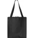 Liberty Bags R3000 Reusable Shopping Bag BLACK back view