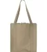Liberty Bags R3000 Reusable Shopping Bag TAN back view