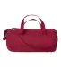 Liberty Bags 3301 11 Ounce Cotton Canvas Duffel Ba RED front view