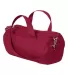 Liberty Bags 3301 11 Ounce Cotton Canvas Duffel Ba RED side view