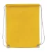 Liberty Bags 8887 Nylon Drawstring Backpack with W BRIGHT YELLOW back view