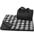 Liberty Bags 8702 Alpine Fleece Plaid Picnic Blank in White buffalo front view