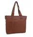 Liberty Bags 8811 Super Feature Tote in Brown front view
