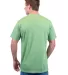 Tultex 241 Unisex Ultra Blend Poly-Rich Tee in Heather green back view
