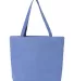 Liberty Bags 8507 Pigment Dyed Premium 12 Ounce To PERIWINKLE BLUE back view