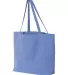 Liberty Bags 8507 Pigment Dyed Premium 12 Ounce To PERIWINKLE BLUE side view