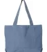 Liberty Bags 8870 Pigment Dyed Premium 12 Ounce Ca BLUE JEAN back view