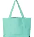 Liberty Bags 8870 Pigment Dyed Premium 12 Ounce Ca SEA GLASS GREEN back view