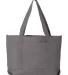 Liberty Bags 8870 Pigment Dyed Premium 12 Ounce Ca GREY front view