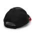 First String Cap in Black/ red/ wht back view