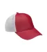Knockout Cap RED/ WHITE front view