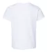 American Apparel 2105W Toddler Fine Jersey Short-S White back view