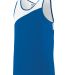 Augusta Sportswear 353 Youth Accelerate Jersey in Royal/ white front view
