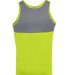 Augusta Sportswear 353 Youth Accelerate Jersey in Lime/ graphite back view