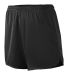 Augusta Sportswear 355 Accelerate Short in Black front view