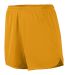 Augusta Sportswear 356 Youth Accelerate Short in Gold front view