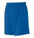 Augusta Sportswear 991 Youth Jersey Knit Short in Royal front view