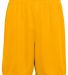 Augusta Sportswear 1426 Youth Octane Short in Gold front view