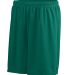 Augusta Sportswear 1426 Youth Octane Short in Dark green side view