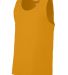 Augusta Sportswear 704 Youth Training Tank in Gold front view
