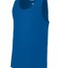 Augusta Sportswear 704 Youth Training Tank in Royal front view
