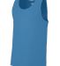 Augusta Sportswear 704 Youth Training Tank in Columbia blue front view