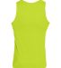 Augusta Sportswear 704 Youth Training Tank in Lime back view