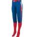 Augusta Sportswear 1340 Women's Comet Pant in Royal/ red/ white front view