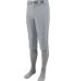 Augusta Sportswear 1452 Series Knee Length Basebal Silver Grey side view