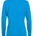 Augusta Sportswear 1788 Women's Long Sleeve Wickin in Power blue back view