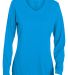 Augusta Sportswear 1788 Women's Long Sleeve Wickin in Power blue front view