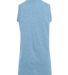 Augusta Sportswear 551 Girls' Sleeveless Two-Butto in Light blue back view