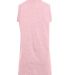 Augusta Sportswear 551 Girls' Sleeveless Two-Butto in Light pink back view