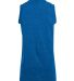 Augusta Sportswear 551 Girls' Sleeveless Two-Butto in Royal back view